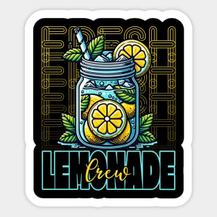 Fresh Lemonade Crew Sticker